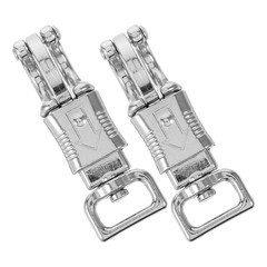 2 Pcs Climbing Buckle Clip Rope Clips Small Spring Snaps Quick Release