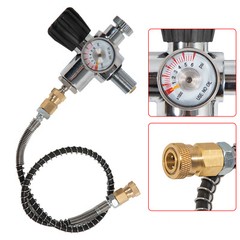 4500 Psi Valve Regulator Fill Station Hose For PCP Air Tank SCBA SCUBA Cylinder