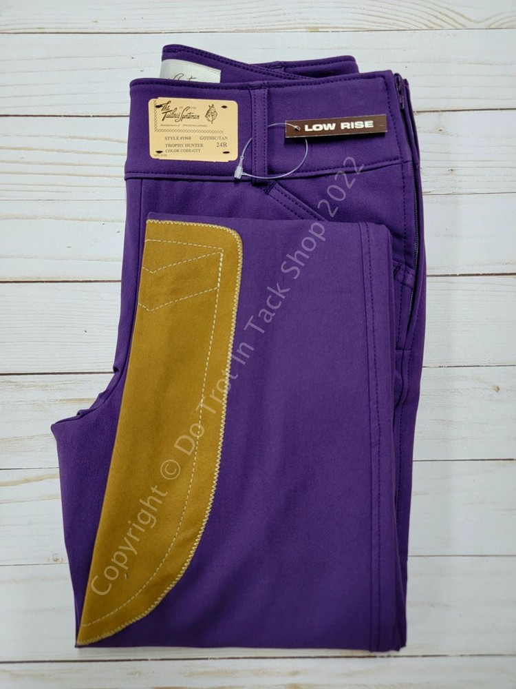 Tailored Sportsman Ladies Vintage Trophy Hunter – Side Zip Low-Rise – Gothic/Tan