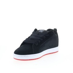 DC Court Graffik 300529-BYR Mens Black Skate Inspired Sneakers Shoes 10.5