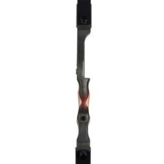 Archery 62″ Takedown Recurve Bow 20-50lbs Wooden Riser RH Hunting Carbon Arrows
