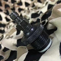 NEW Paintball Remote Replacement Male REDUCER Quick Disconnect ASA Adapter