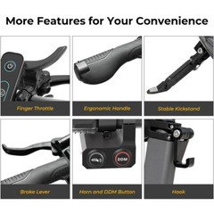 Ausom F1 Max Adult Electric Scooter,2*1400W Motor,100km Max Range,10 inch Tires