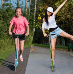 SWAGTRON K1 Kick Scooter Children & Teens Foldable Blue w/ Yellow Free US Ship