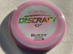 5X McBeth (OOP) ESP Buzzz-Swirly Purple & Green w Gold Holographic Hearts Foil