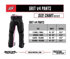 Social Paintball Grit V4 Pants – Stealth Black – M/L Medium/Large