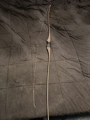 Bear Montana Longbow RH 64in AMO 45lb @28in Black/Brown ML-21 04-487