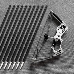 Archery Bow Set Compound Bow Hunting Bow Metal Material Catapult RH/LH for Hu…