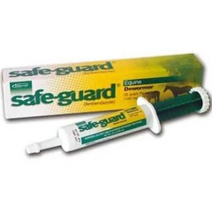2 TUBES Safeguard Horse Dewormer – 25 Gram paste 10% (100mg/g) 2 TUBES NEW MERCK