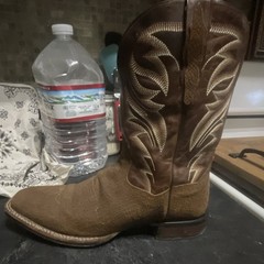 Dan Post Boots Men’s US 11 hippo print exotic boots