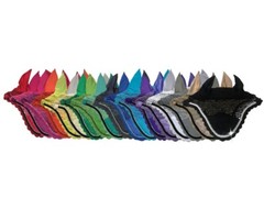 Horse Ear Bonnets | Fly Veil | with Bling and Decorative Rope/Cord Trim