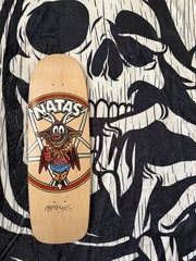 RARE SIGNED Natas Kaupas Marc McKee Thumbs Up Natty Prime Skateboard Deck