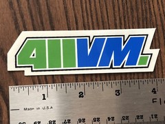Vintage NOS 411 Video Magazine Skateboard sticker 411VM