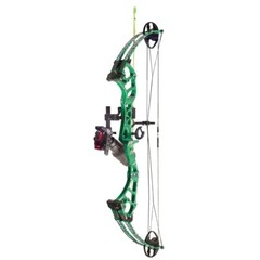 PSE Mudd Dawg Bowfishing Package 30-40# RH Green DK’D Finish w/ Cajun Bottle Ree