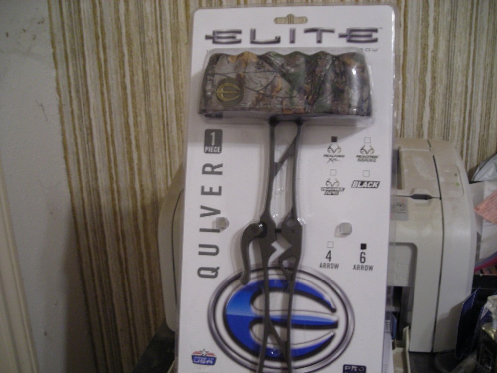 NEW Elite 6 Arrow Detachable Quiver 1 Piece XTRA Camo