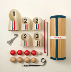 BocceRoll Lawn Game Outdoor Backyard Family Party Game Set
