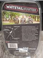 G5 Outdoors Bone Collector 100 Grain 1 1/16″ Cut Fixed Blade Broadhead 3 Pack