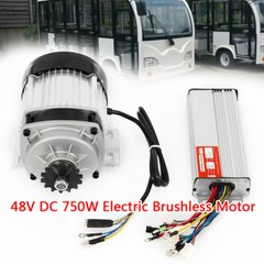 48V Electric Brushless Scooter Motor Kit Go Kart Gear Reduction ATV w/Controller