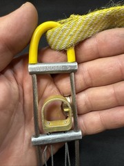 HB Wales Quadcam Vintage 1990’s Climbing Gear Size 1/2 Yellow