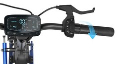 JUNLING 5000W Dual Motor Electric Scooter with Steering Damper MBS Battery 50MPH