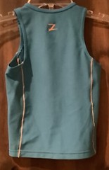 Zoot Sports Kid Child Triathlon Top S Swim Bike Run Athletic Sports Blue