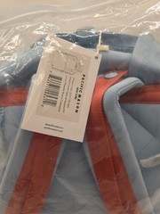 Pacific Mason Mini Backpack Powder Blue Coral Neoprene NWT