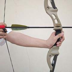 62″ F Interface Takedown Archery Recurve Bow Set 25-60lbs Limbs Aluminum Hunting