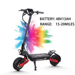 GT06 1200W Foldable E-Scooter for Adults -Max Speed 25MPH, 48V 13AH/23.4AH, 11″O