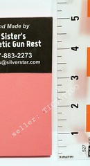 🔥 2 Sister’s Magnetic Gun Rest for Shotgun Trap Shooters Magnetized Barrel Rest