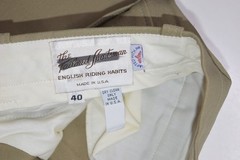 The Tailored Sportsman English Riding Pants Womens 38 Khaki Horse Jodhpurs