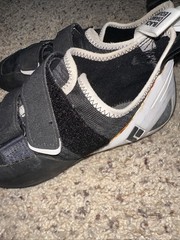 Black Diamond Black And White Climbing Shoes Size Men’s 6 Womens 7 Excellent Con