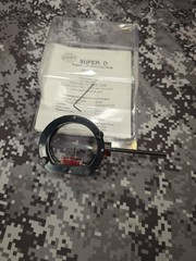 SA SPECIALTY ARCHERY SUPER-D BOW SIGHT FIBER OPTIC GREEN WITH RED LEVEL 3D SHOOT