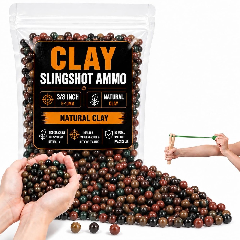 14.4OZ Slingshot Ammo – Sling Shot Ammo Balls Biodegradable Professional Slin…