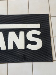 Vans Skateboarding Shoes Rubber Promo Floor Mat Doormat