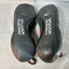 Free Climbing Spain Shoes Women 10.5 Men 8.5 EU 41 Red Suede Lace Up