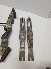 PSE Recurve Takedown Bow Riser with Limbs 27 Draw 55lb Camo Hunting