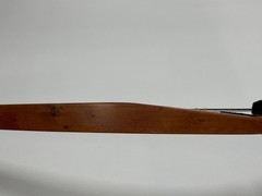 Stewart’s Handmade Longbow Recurve 42#@26″ Osage, Bamboo, Cocobolo, Curly Maple,