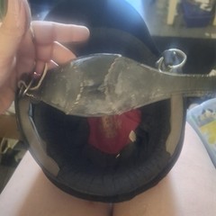 Vintage Crown Shield Equestrian Riding Helmet