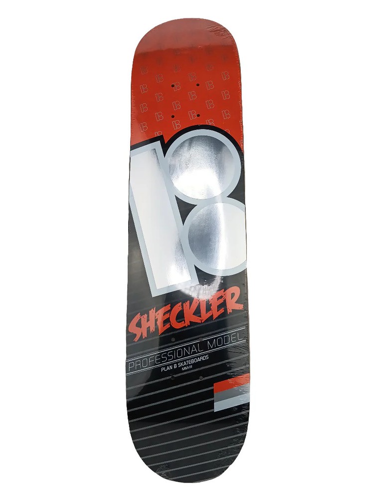 Plan-B Ryan Sheckler Professional Model MMVIII Black Red Silver White 7.5 Vintag