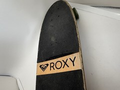 Roxy Shortboard Skateboard 26″ Dreaming Cruiser Beach Scene 59mm 83A Green Truck
