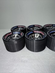 Labeda Broadway Skate Wheels 62mmx40mm Race Formula Lot Of 8