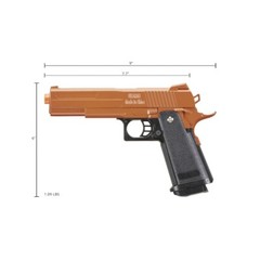UKARMS 2011 Metal Alloy A+ Gold Spring Powered Airsoft Hand Gun BB BBs