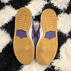 Nike SB Dunk Low Pro ISO Court Purple Skateboarding Shoes US 8 Medium Width