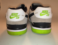 Nike SB Zoom Paul Rodriguez 2.5 Skate Shoes Men’s Size 9 Grey Neon Green 366620