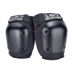 Fly Knee Pads – Grey & White Caps – Large Size for Ultimate Protection