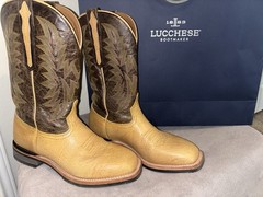 Lucchese Bootmaker Men’s Western Cowboy Boots US Size 10 M4091 (Missing the box)