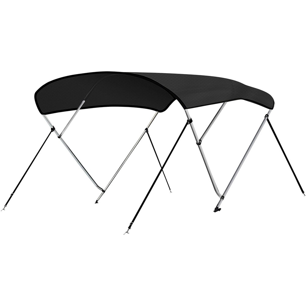 Serenelife 3 Bow Bimini Top Boat 72 L X 79-84 W X 46 H Aluminum Frame Easy