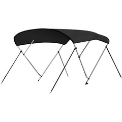 Serenelife 3 Bow Bimini Top Boat 72 L X 79-84 W X 46 H Aluminum Frame Easy