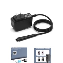 Andis Shaver Charger – Versatile Input Voltage, Durable Plastic, Black Color