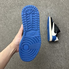 DM7866-104 Travis Scott Fragment AJ 1 Low OG Blue Black Men’s Size 4-13